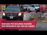 Matan a balazos a aspirante a dirigir al PAN en Ciudad Juárez