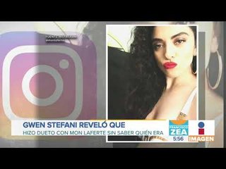 Gwen Stefani reveló que hizo dueto con Mon Laferte sin saber quién era | Noticias con Zea