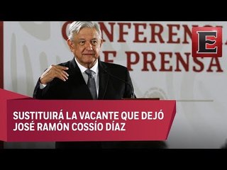 Скачать видео: López Obrador anuncia terna para nuevo ministro en la SCJN