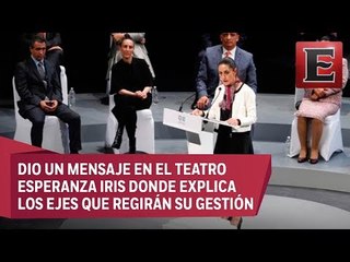 Sheinbaum detalla programa de gobierno; restaurará austeridad republic