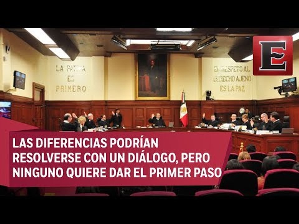 ¿Qué pasa con las diferencias entre el Poder Judicial y el Poder Ejecutivo?