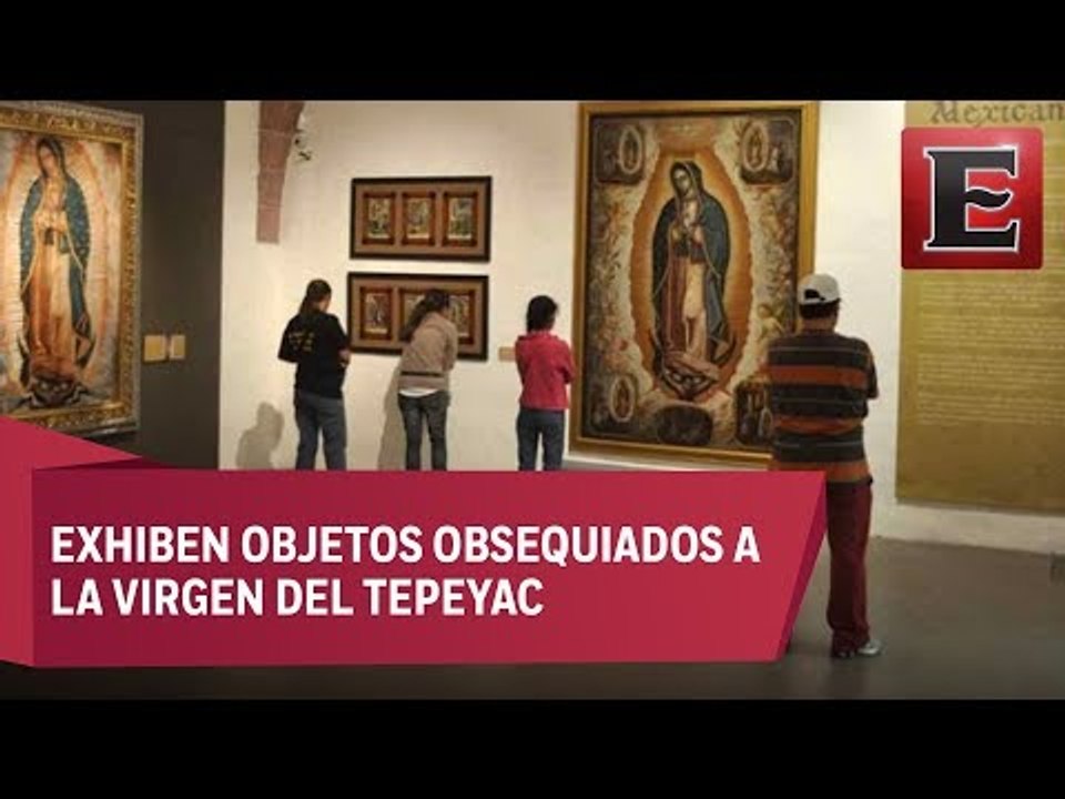 Exposición muestra la devoción por la Virgen de Guadalupe