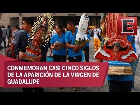 Cierres viales por llegada de peregrinos a la Basílica de Guadalupe
