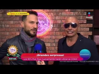 Magneto y Mercurio se integran a Los 90´s Pop Tour | Sale el Sol