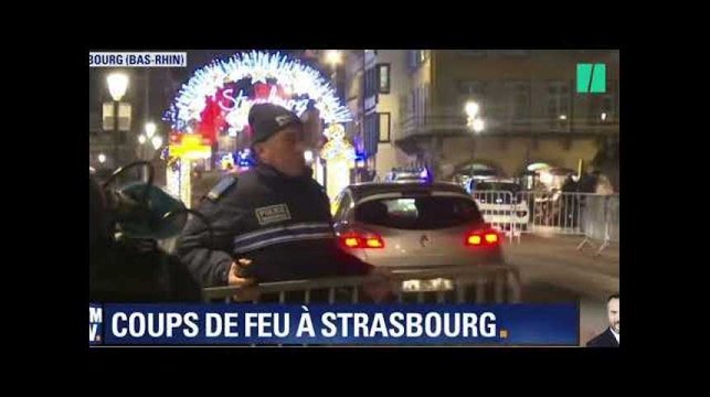 Le centre-ville de Strasbourg bouclé après la fusillade