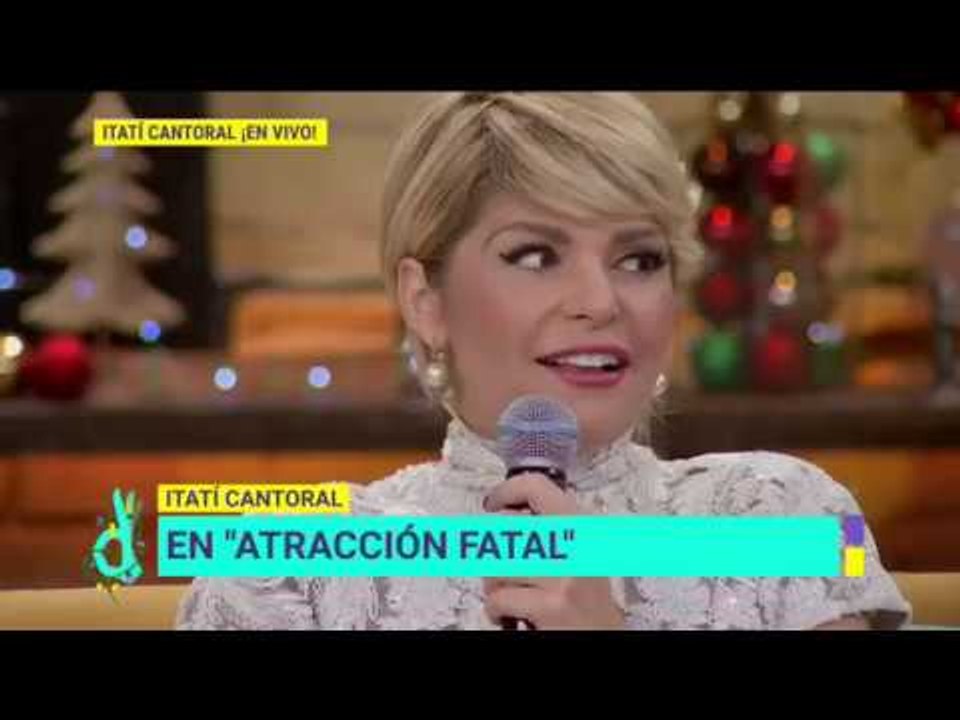 En Exclusiva: Itatí Cantoral nos habla sobre "Atracción fatal" | De Primera Mano