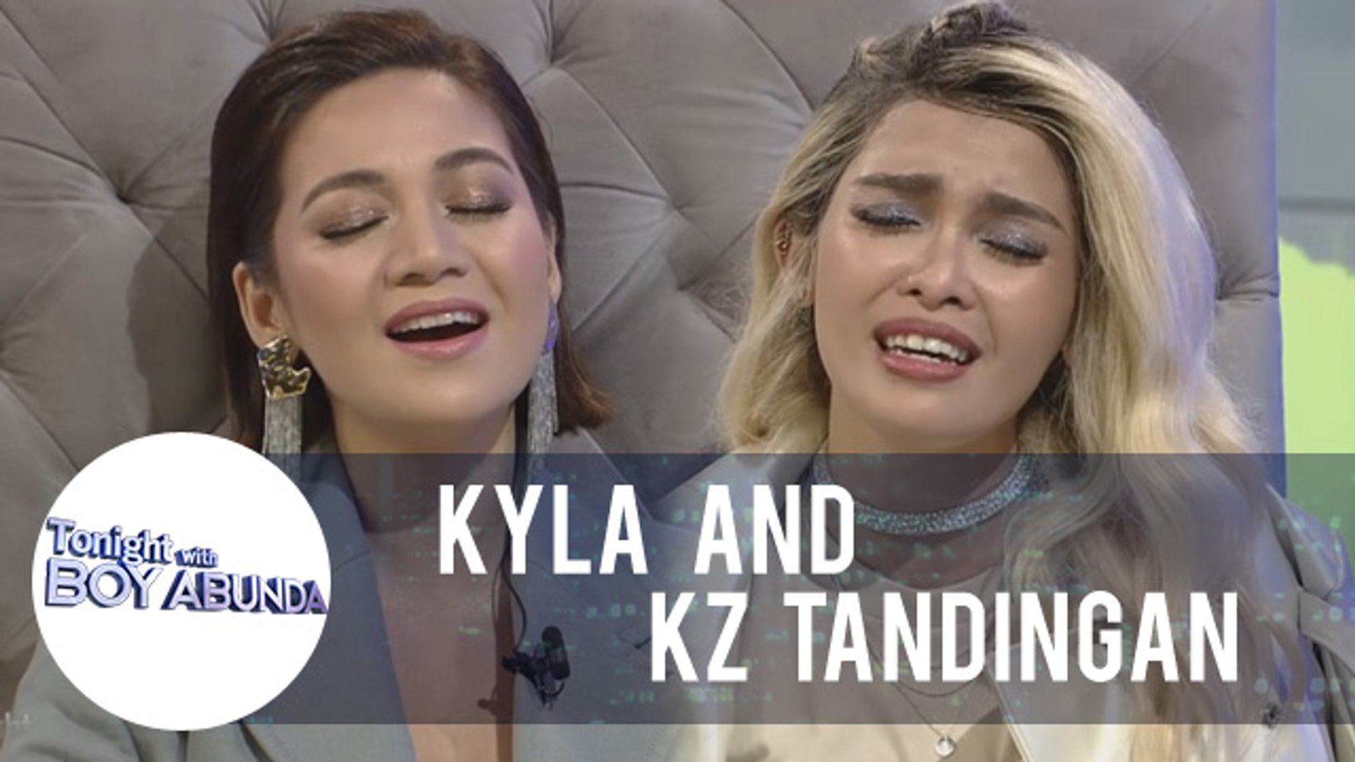 TWBA: Kyla and KZ Tandingan sing to describe their lives