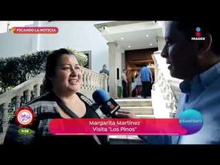 Así fue la primera visita a "Los Pinos" de los ciudadanos | Sale el Sol