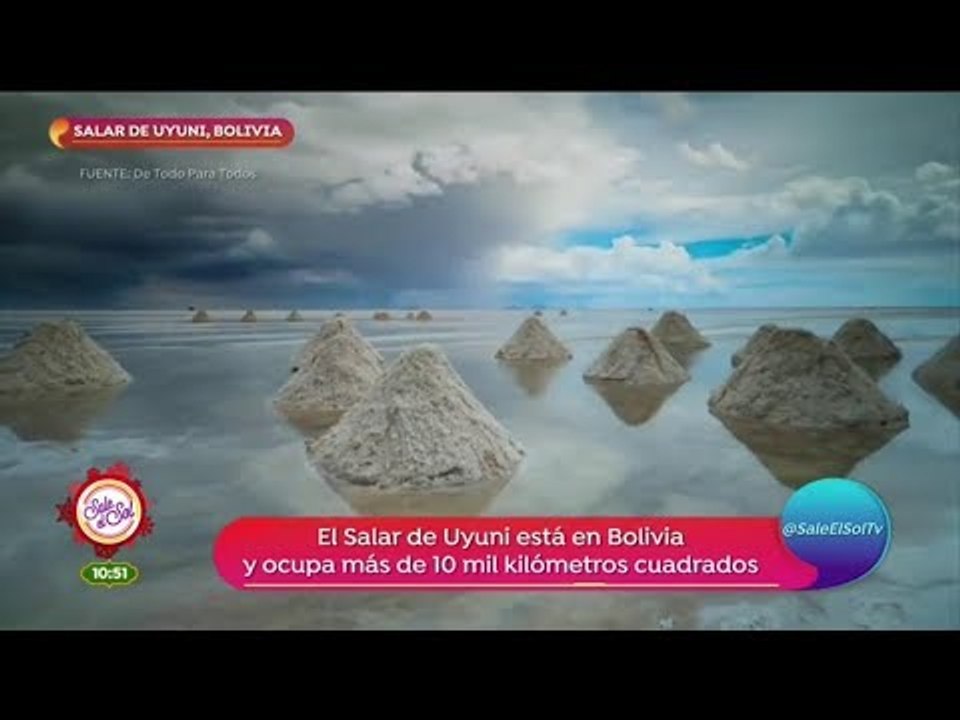 Maravillas de la Naturaleza en el "Desierto Blanco" de Bolivia | Sale el Sol