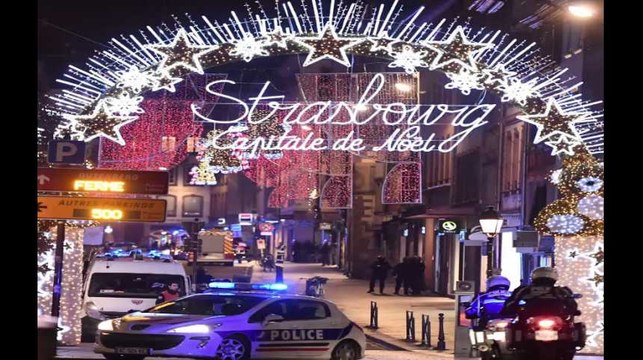 Fusillade à Strasbourg: Au moins 2 mort et 11 blessés, le suspect en fuite