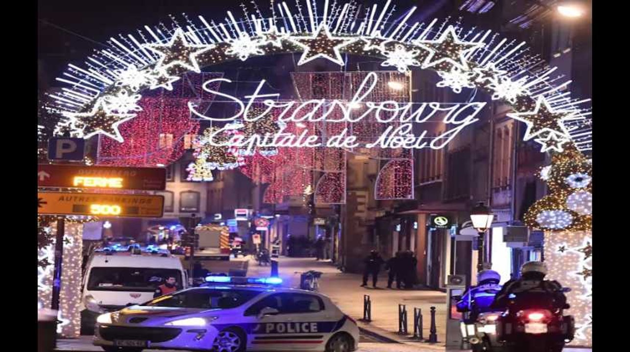 Fusillade à Strasbourg: Au moins 2 mort et 11 blessés, le suspect en fuite
