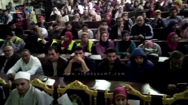 توعية بمبادرة 100 مليون صحة بالمعهد الخدمة الاجتماعية فى كفر الشيخ