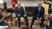 Pence Gets Mocked For Staying Awkwardly Still And Silent During Meeting With Trump, Pelosi And Schumer