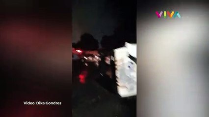 VIDEO: Polsek Ciracas Diserang dan Dibakar