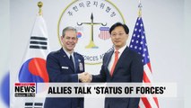 S. Korea, U.S. hold Joint Committee meeting of the Status of Forces Agreement Tuesday in Pyeongtaek