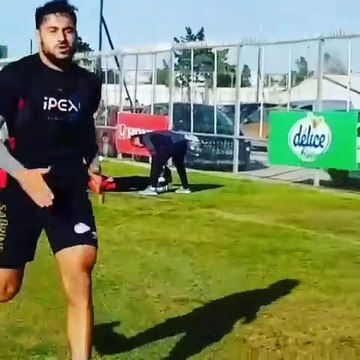 يوسف البلايلي على الانستغرام التحضير البدني مع محمد الصبري البوعزيزي Espérance sportive de Tunis coupe de monde 2018