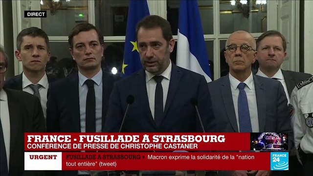 Fusillade à Strasbourg : Christophe Castaner annonce des contrôles renforcés aux frontières et sur les marchés de Noël