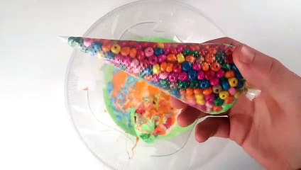 Slime Piping Bags - Making Crunchy Slime #6