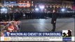 Emmanuel Macron est à Strasbourg pour rendre hommage aux victimes de l'attaque