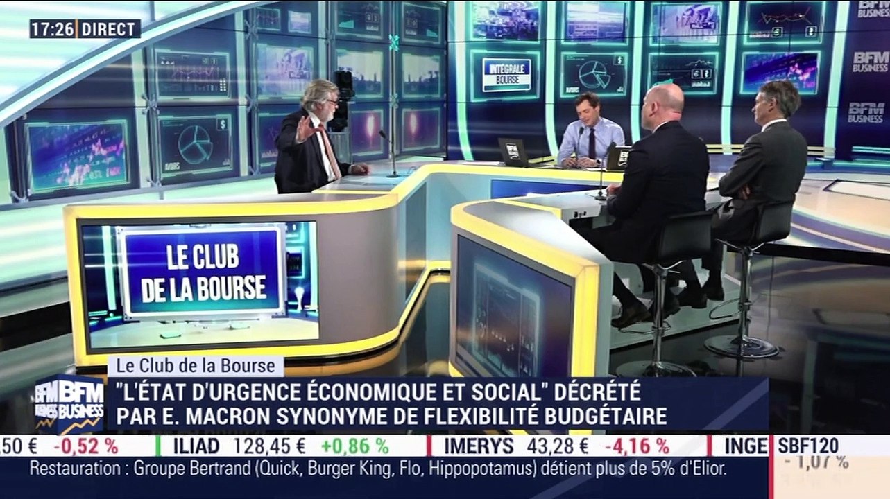 Le Club de la Bourse: Franck Dixmier, Pierre-Alexis Dumont, Philippe Waechter et Alexandre Baradez - 14/12