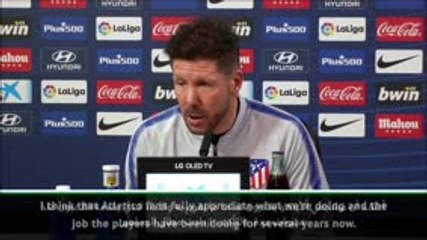 كرة قدم: الدوري الإسباني: مطالب جمهور أتليتيكو تتزايد– سيميوني