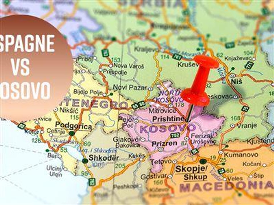 L'Espagne va jouer contre un pays qui n'existe pas
