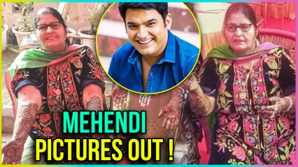 Kapil Sharma And Ginni Chatrath MEHENDI CEREMONY Photos Out