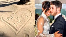 Priyanka Chopra & Nick Jonas HONEYMOON PHOTO