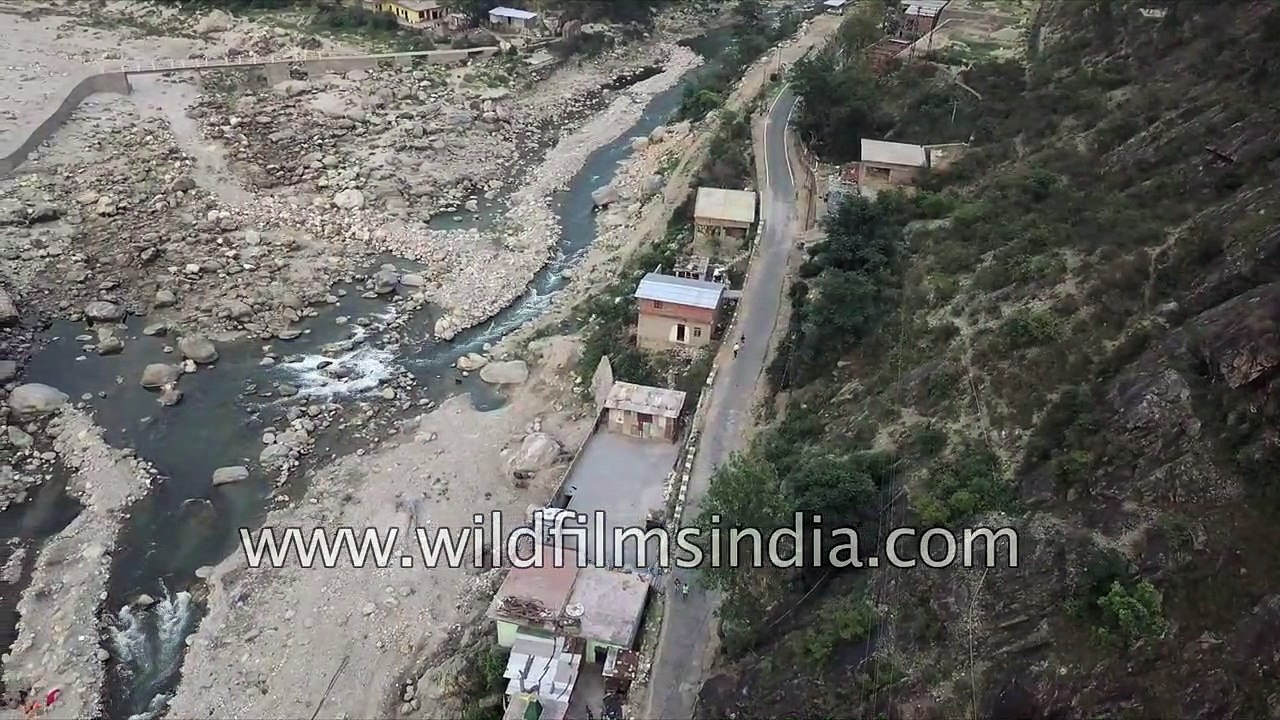 Alaknanda and Nandakini meet up at Nandaprayag- Ganga journey