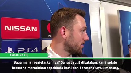 Kami Sulit Meraih Kemenangan Saat Membutuhkannya - de Vrij