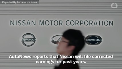 Nissan Will Make Corrections To Earnings Reports