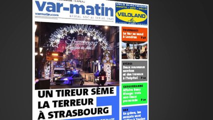 La fusillade de Strasbourg à la une de la presse ce mercredi matin