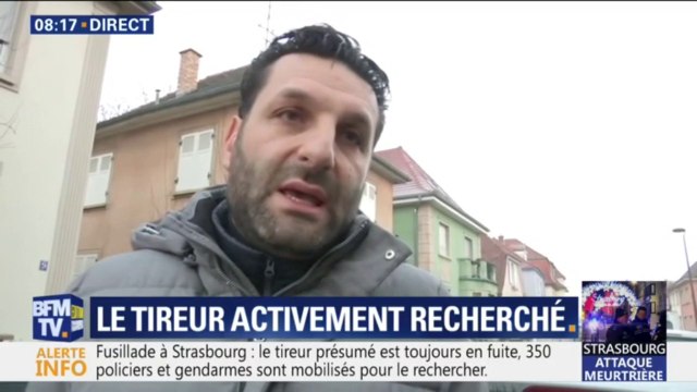 Le tireur activement recherché à Strasbourg: Les policiers ont fouillé toutes les maisons