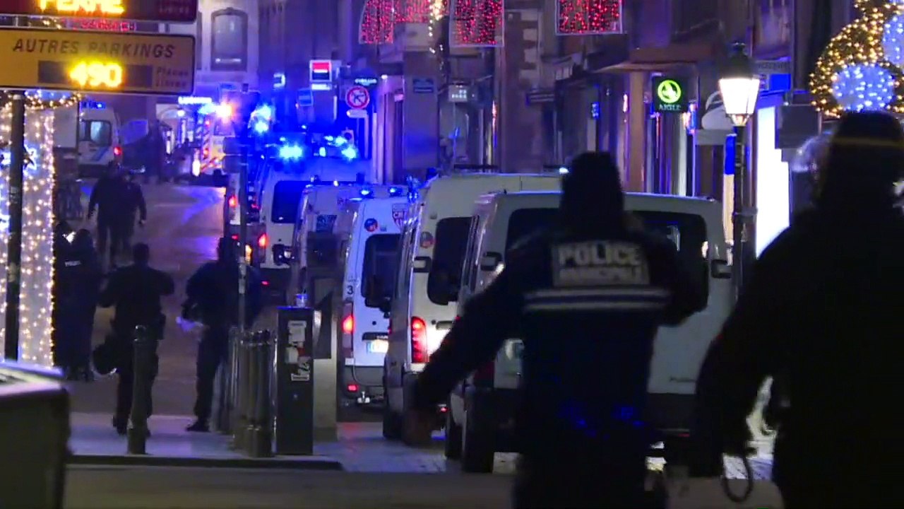 Fahndung nach Angreifer von Straßburger Weihnachtsmarkt läuft