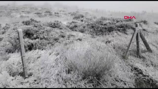 İstanbul'da Kar Yağışı Çatalca