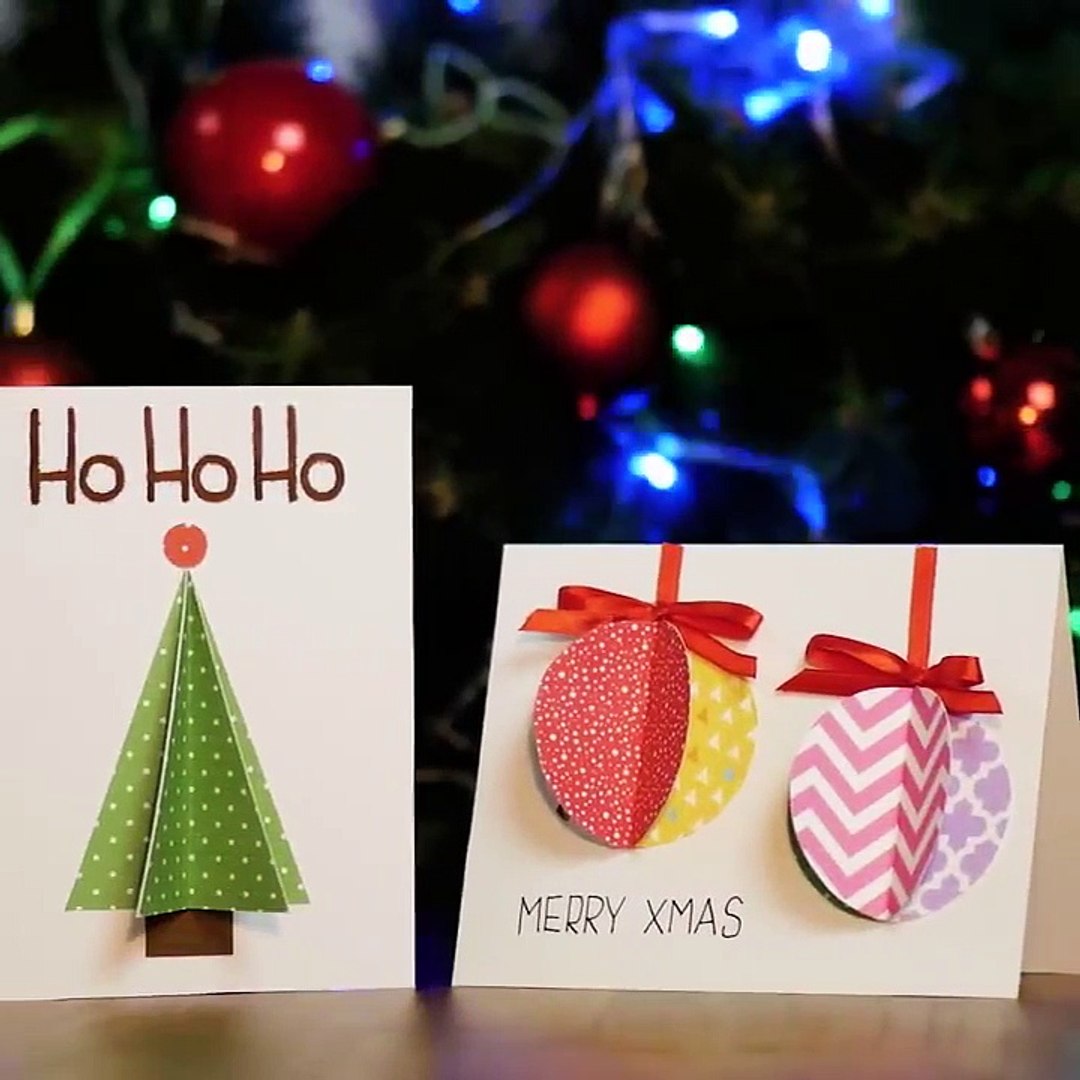 34 DIY HOLIDAY CARDS FOR YOUR LOVED ONES - video Dailymotion