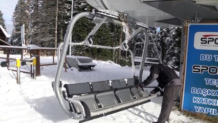 Anadolu'nun 'yüce dağı' kayak sezonu için gün sayıyor - KASTAMONU