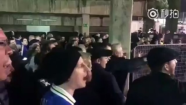 Aficionados británicos hoy en el Camp Nou Barcelona, youll always be Spain
