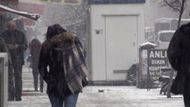 Kars'ta Yoğun Kar Yağışı
