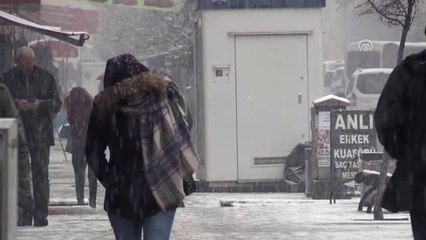 Kars'ta Yoğun Kar Yağışı