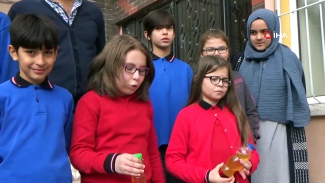Öğrencilerden örnek davranış...Öğretmen ve öğrencilerinin başlattığı “Atık Yağ Toplama” projesi ilçedeki tüm öğrencilere örnek oldu