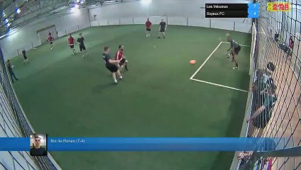 But de Ronan (7-4) - Les Mécanos Vs Soyeux FC - 11/12/18 21:00 - LIGUE 4 - Poitiers Game Parc