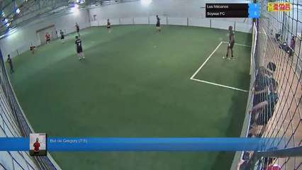 But de Gregory (7-5) - Les Mécanos Vs Soyeux FC - 11/12/18 21:00 - LIGUE 4 - Poitiers Game Parc