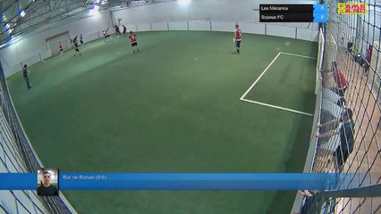But de Ronan (8-6) - Les Mécanos Vs Soyeux FC - 11/12/18 21:00 - LIGUE 4 - Poitiers Game Parc