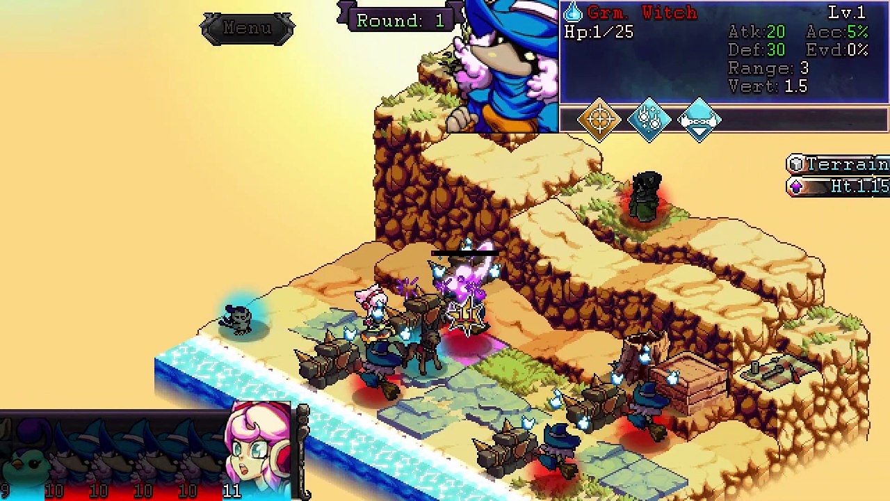 Fae Tactics - Démo de gameplay