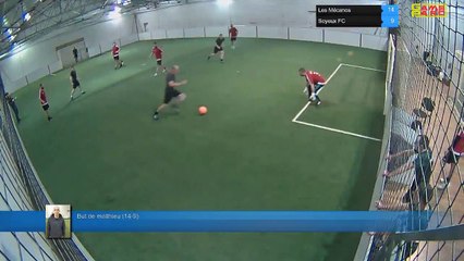 But de matthieu (14-9) - Les Mécanos Vs Soyeux FC - 11/12/18 21:00 - LIGUE 4 - Poitiers Game Parc
