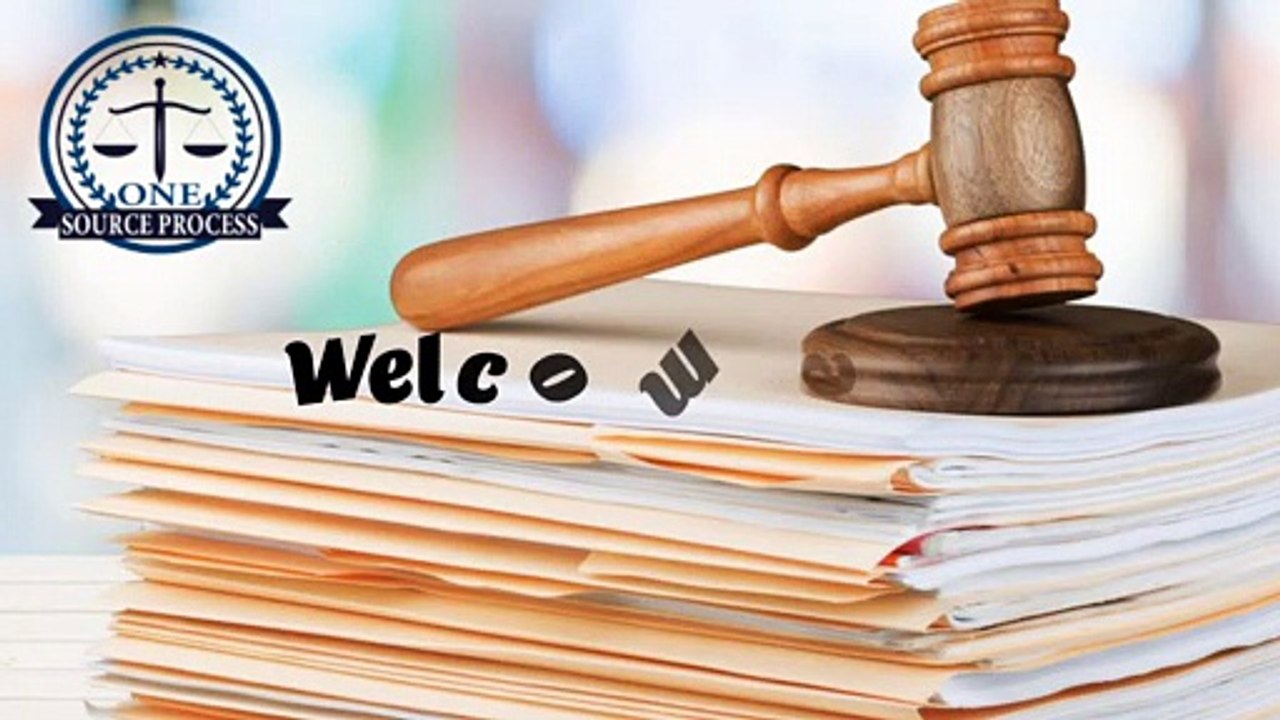 Subpoena Process Server- One Source Process