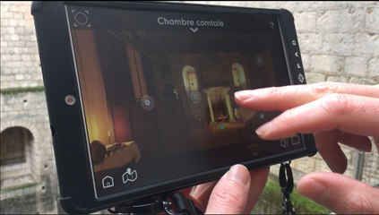 VIDEO Loches - Visite virtuelle du donjon (2/3) : la chambre du comte Foulques Nerra