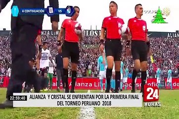 Download Video: Descentralizado 2018: Sporting Cristal y Alianza Lima se enfrentan por la primera final