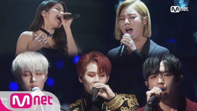 SOLAR, WHEEIN&JOOHEON&Kim Jae Hwan, HA SUNGWOON_Eyes, Nose, Lips(눈, 코, 입) / TAEYANG│2018 MAMA FANS′ CHOICE in JAPAN